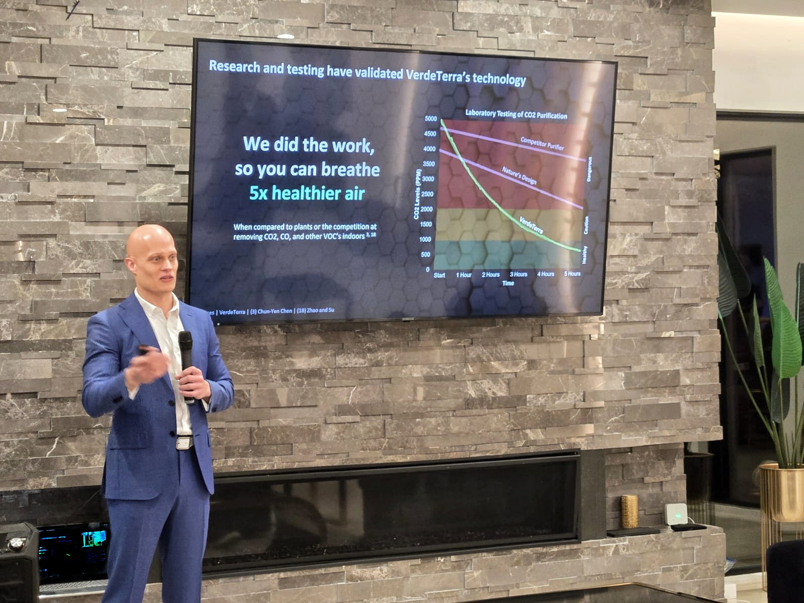 VerdeTerra Modern Albero Air Purifier Launch