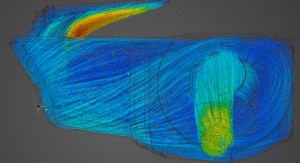 Evo 4-6 WRC Intake System CFD