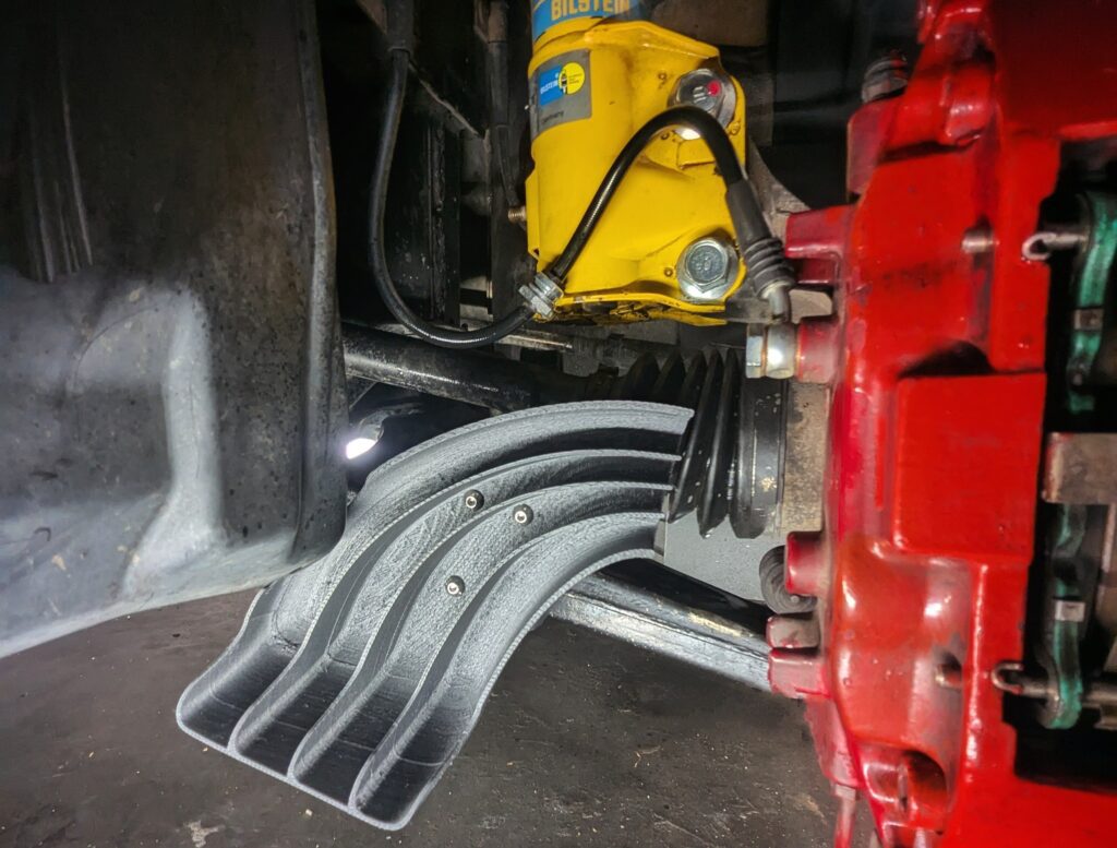 Mitsubishi Evolution Brake Duct, Evo 4-6
