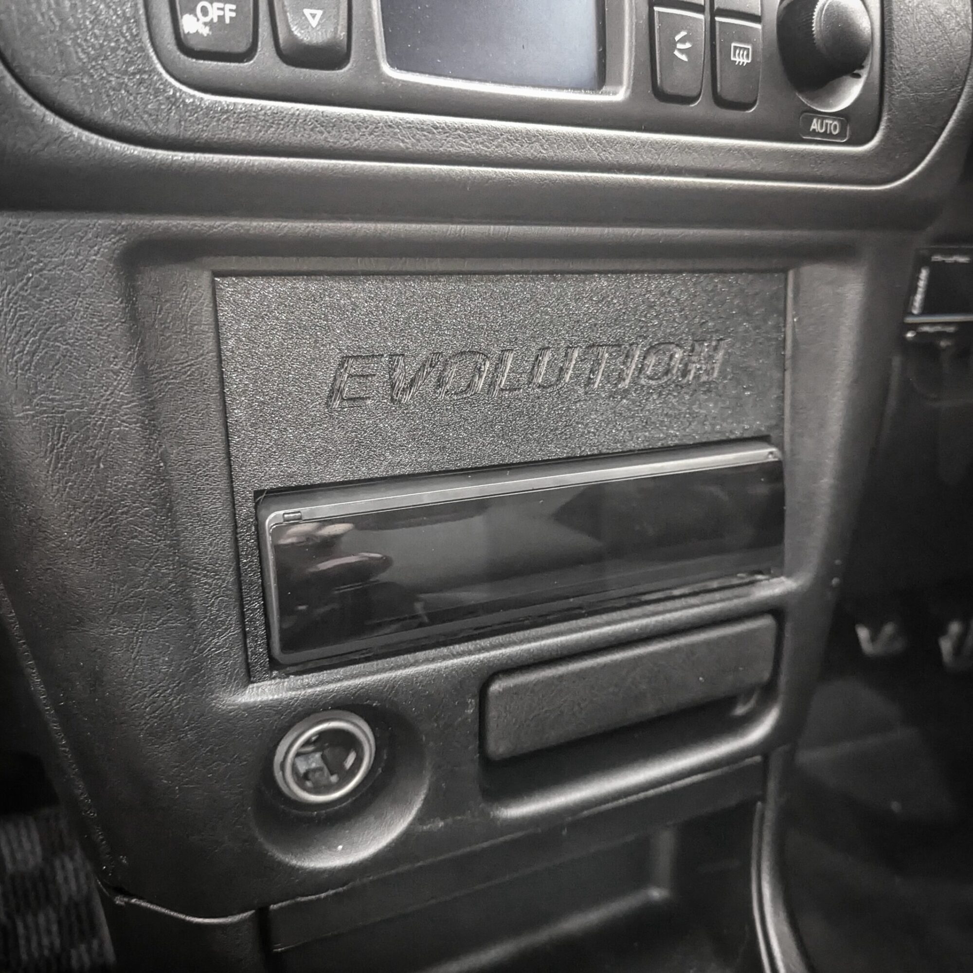 Radio Din Plate Cover Mistubishi Evolution 4-6 CPNA CN9A