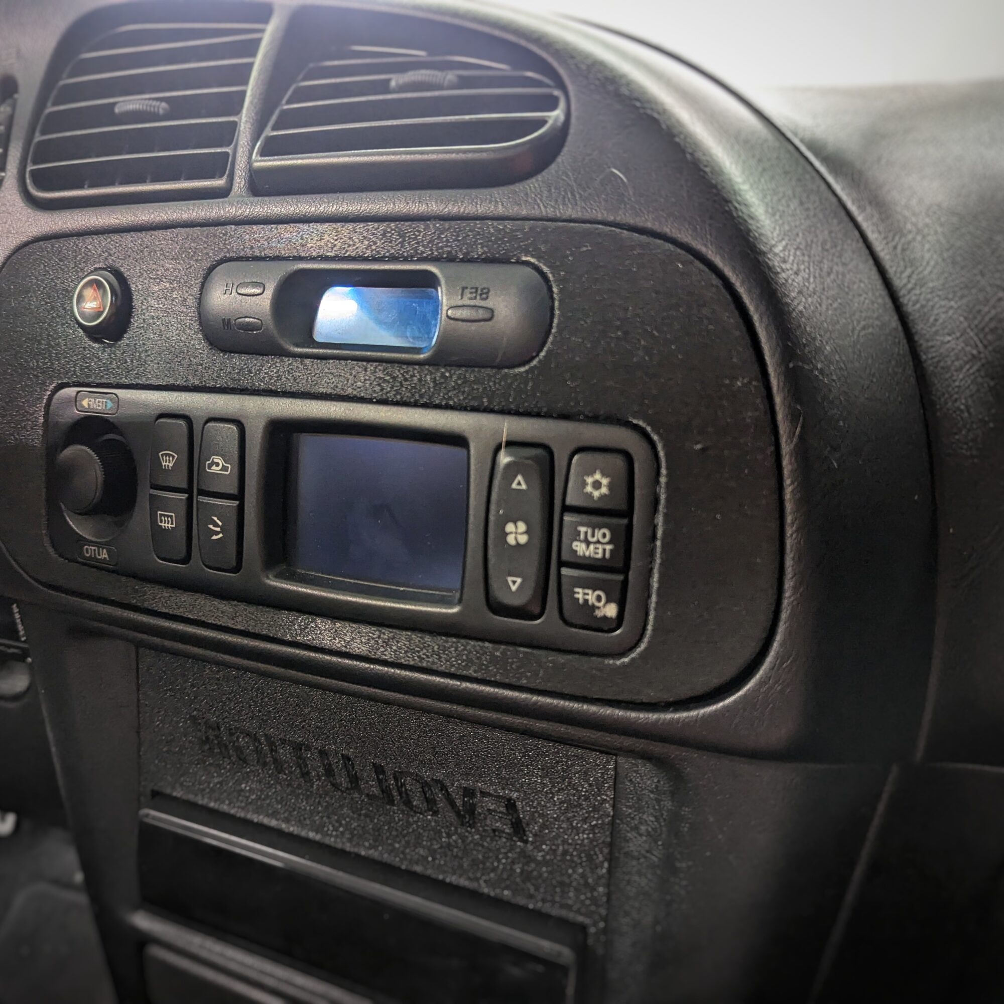 LHD HVAC Trim Plate – Auto Climate Conversion