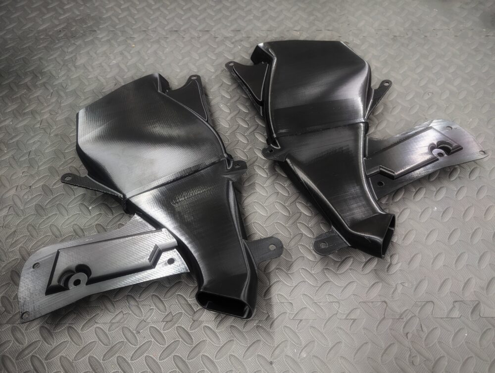 Left and Right Evo 5 OEM+ Brake Ducts