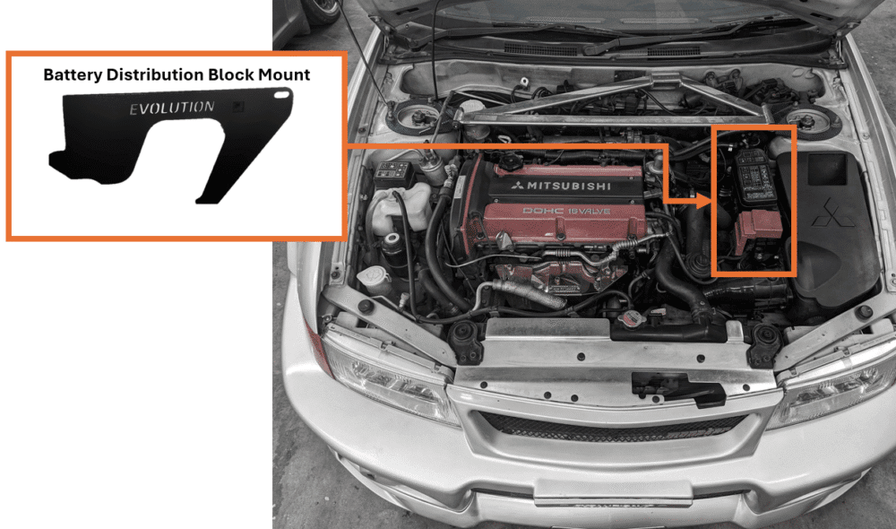 Terminal bracket in bay