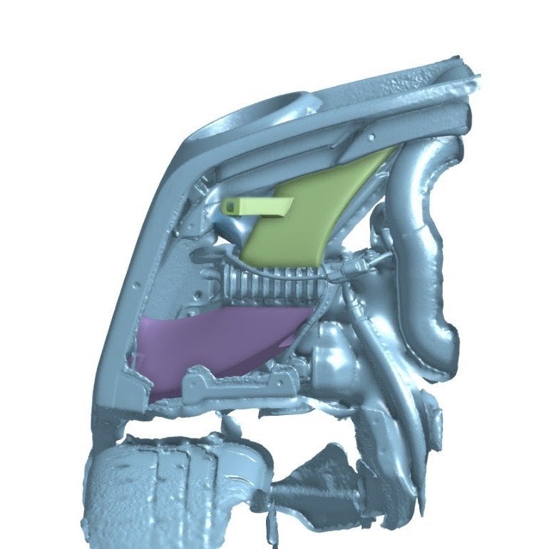 E6 Oil Cooler Ducts All