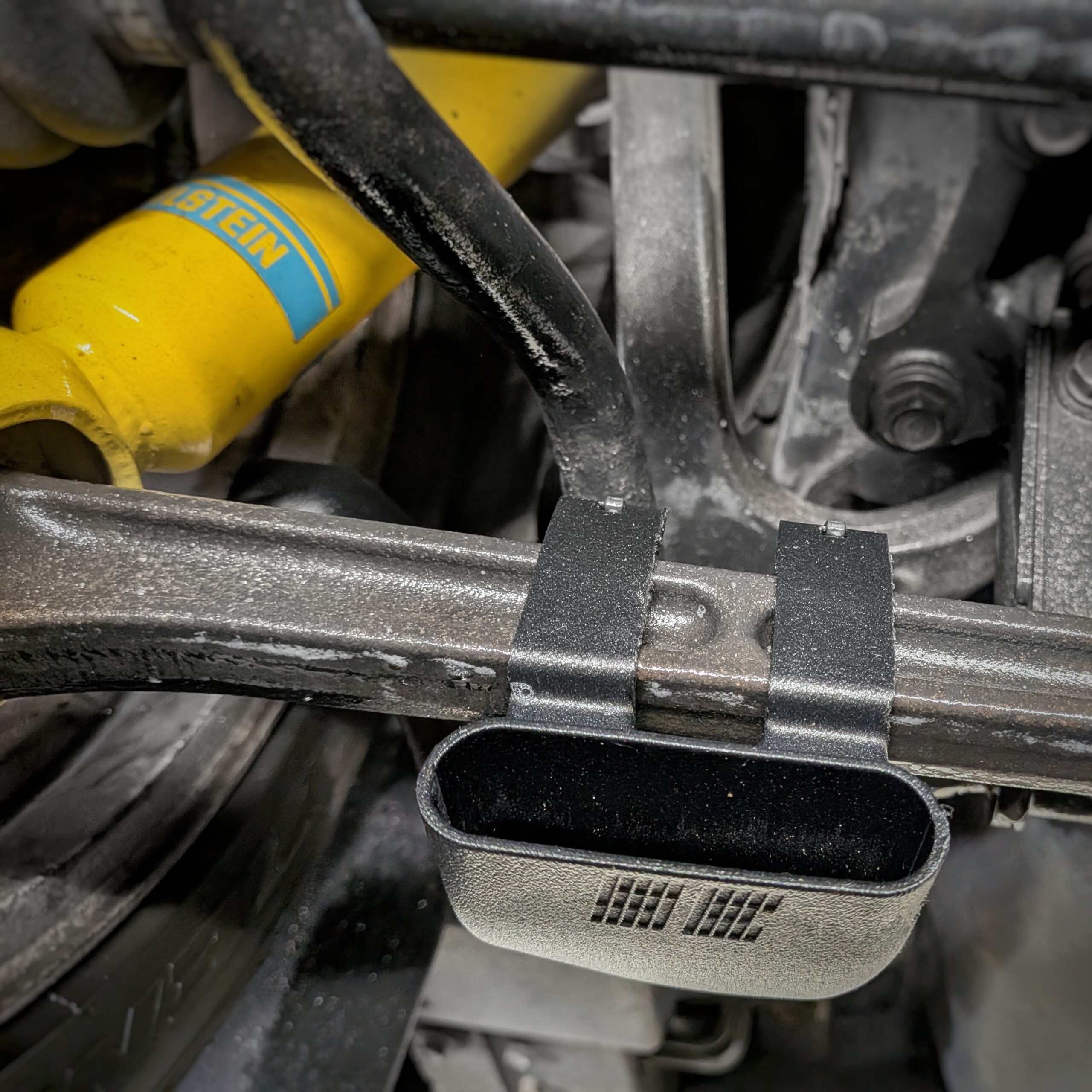 Rear Duct on Car Low Angle