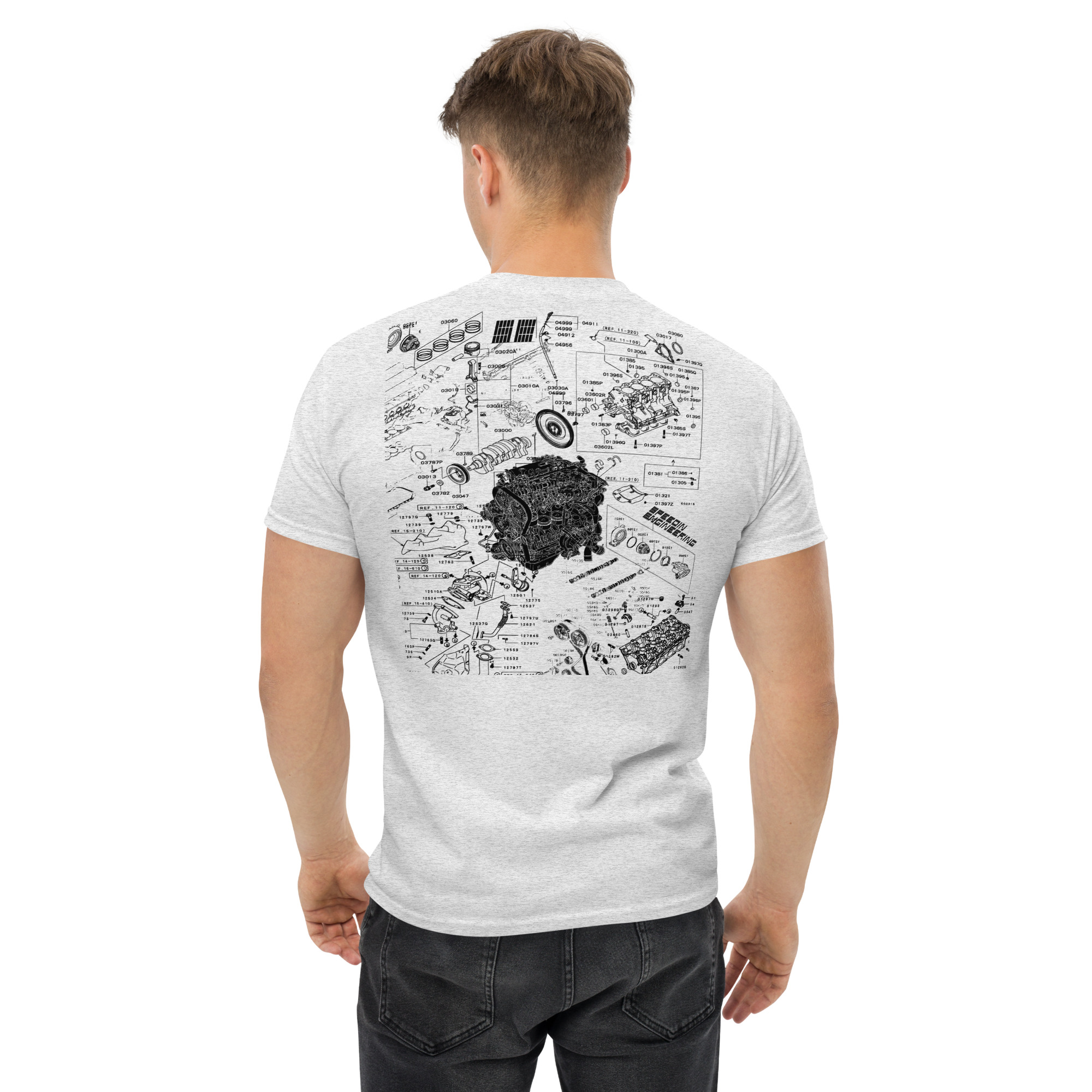 Speedin Engineering 4G63 Blueprint Tee - Image 26