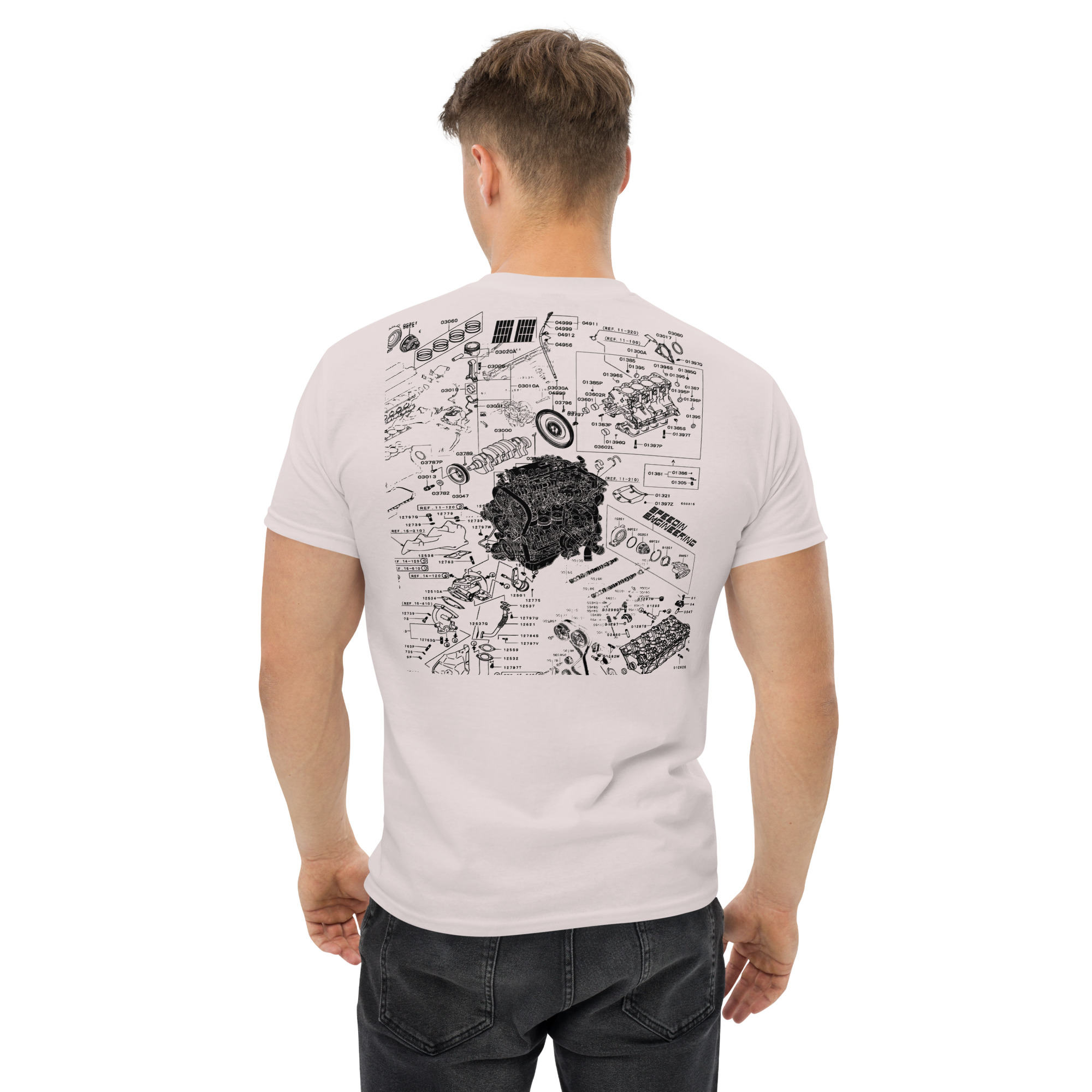 Speedin Engineering 4G63 Blueprint Tee - Image 20