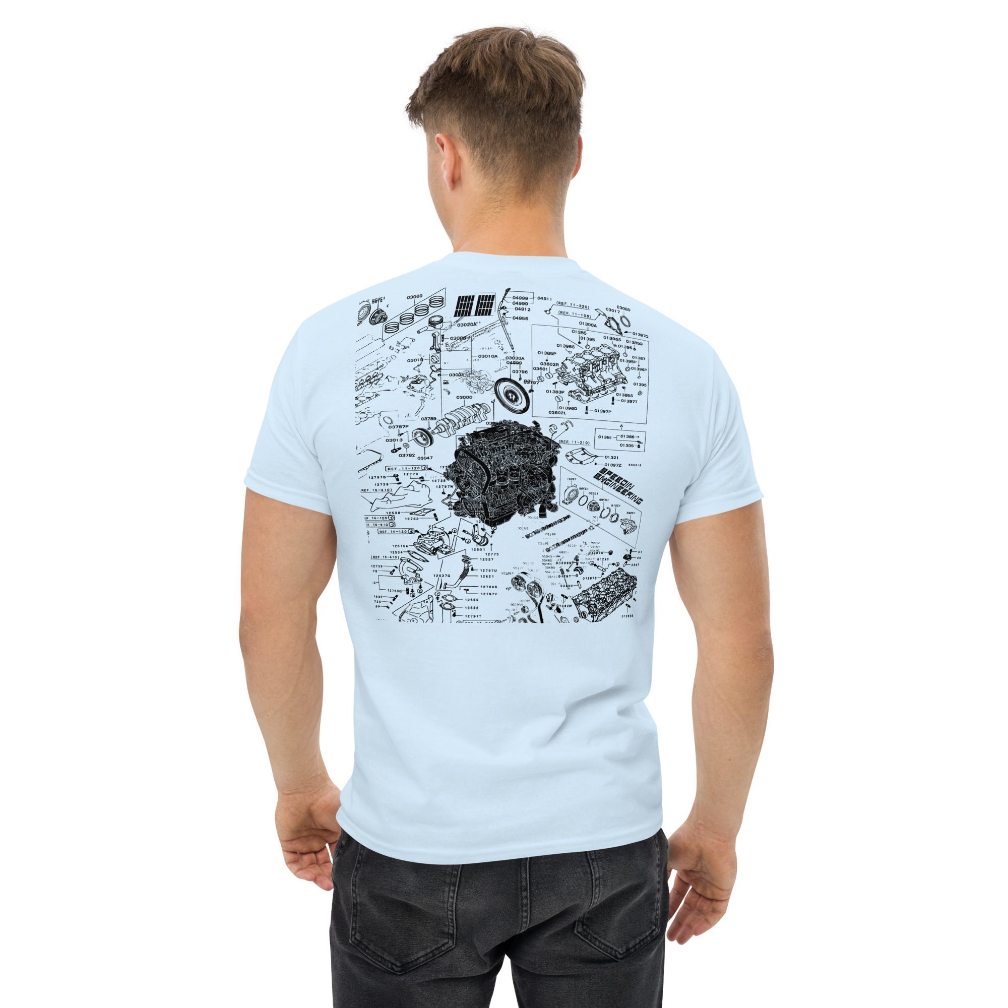 Speedin Engineering 4G63 Blueprint Tee - Image 23