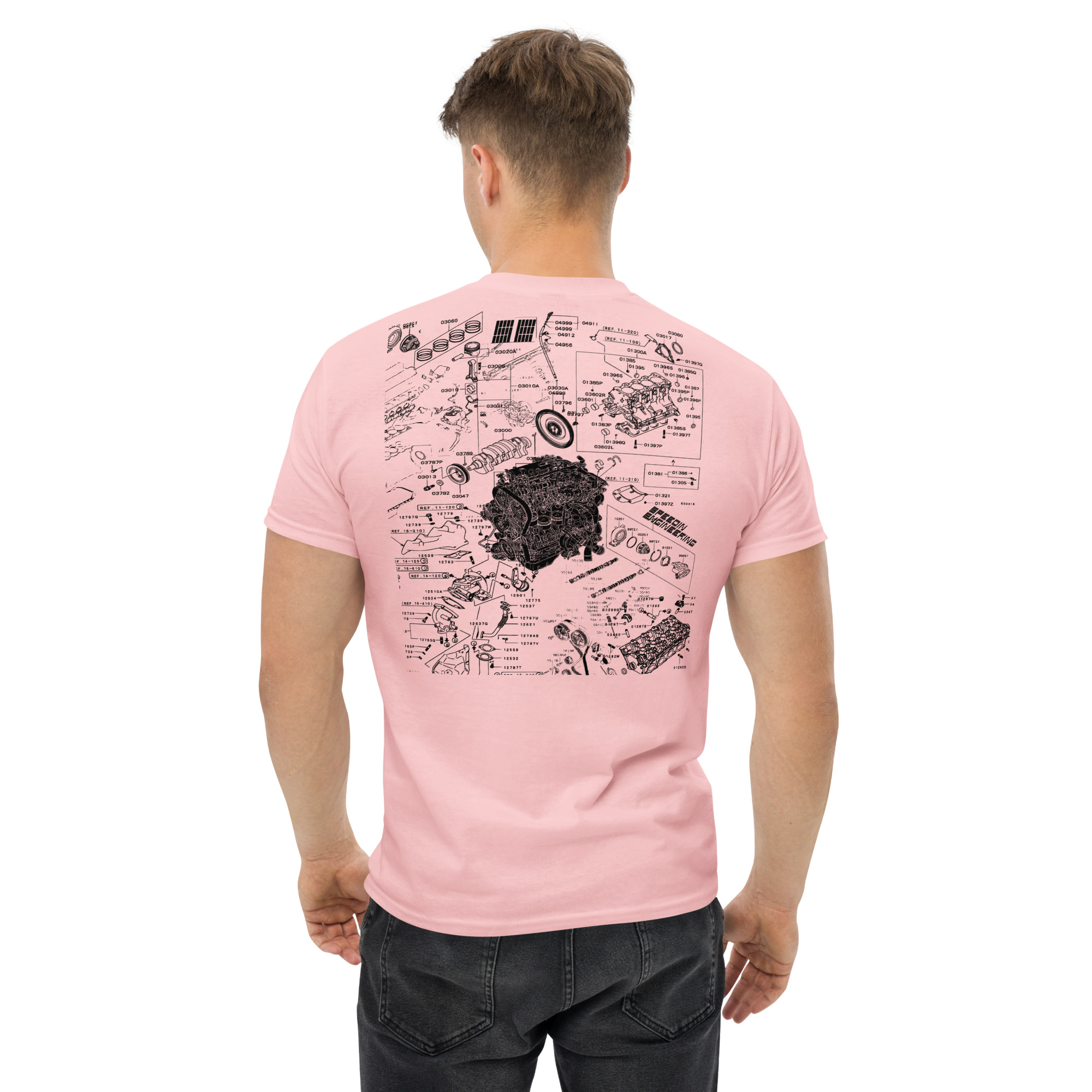 Speedin Engineering 4G63 Blueprint Tee - Image 17