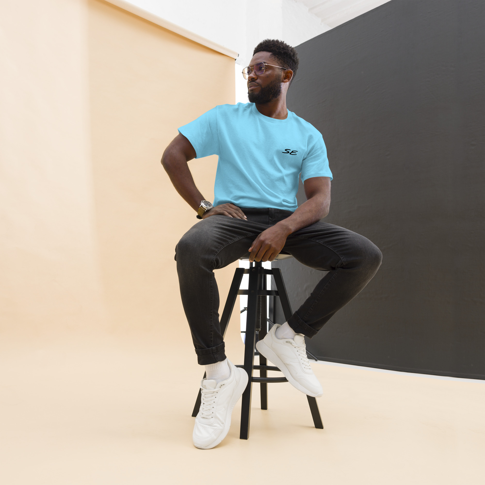 Speedin Engineering Flat-Six Blueprint Tee - Image 4
