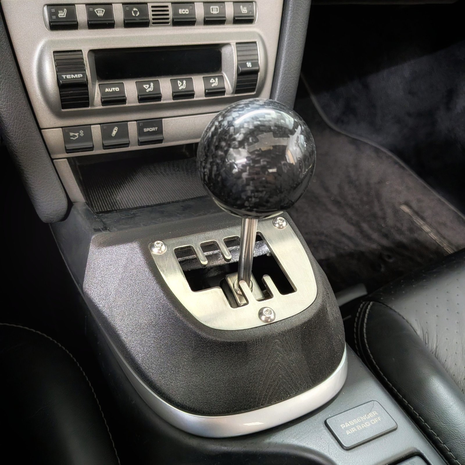 987 & 997 Shifter Carbon Base