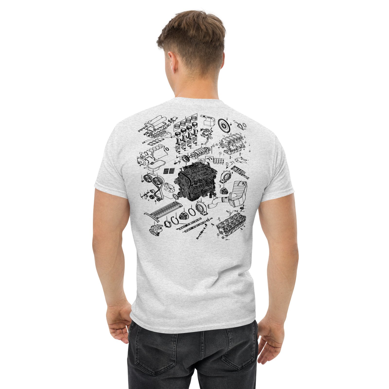 Speedin Engineering 4G63 Blueprint Tee - Image 5