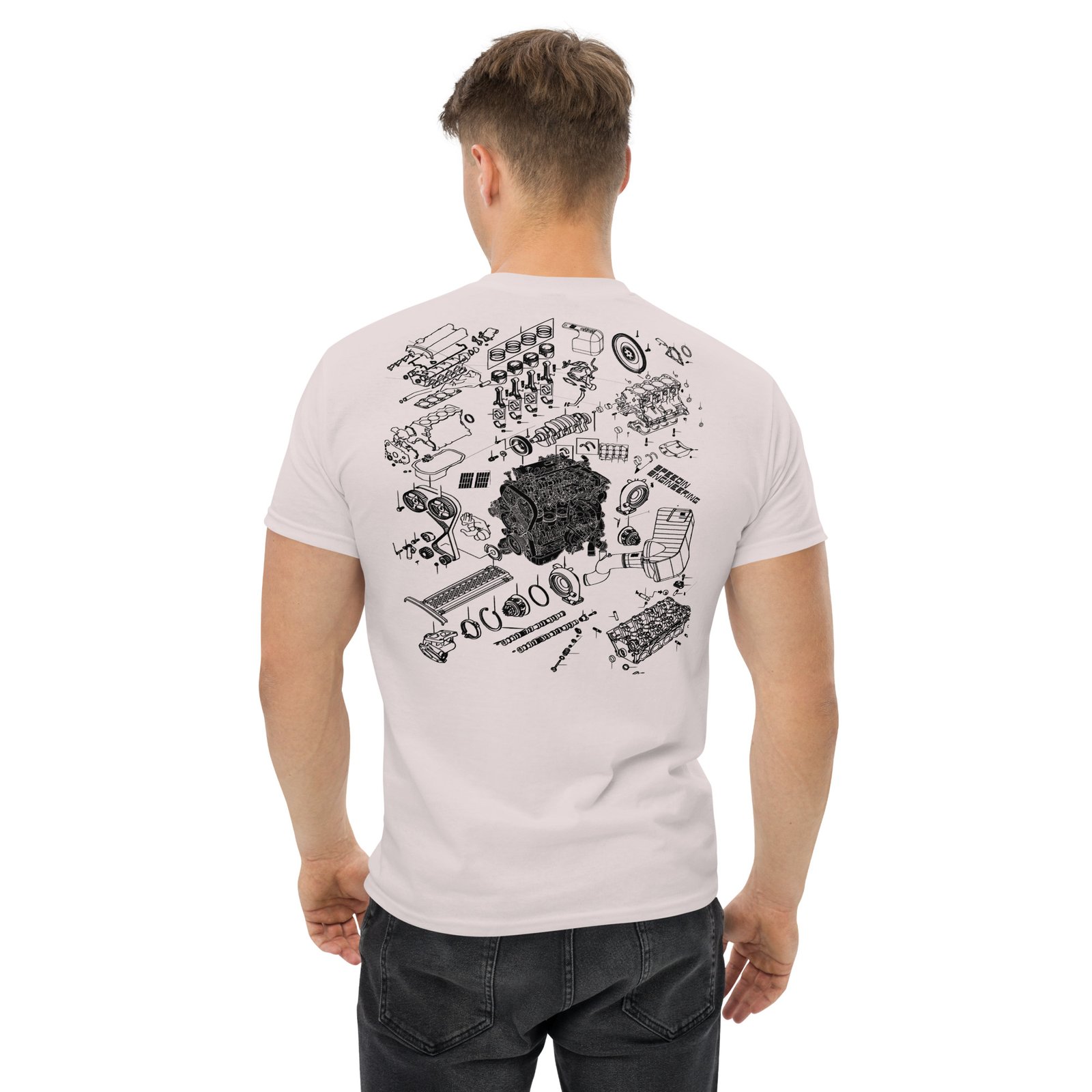 Speedin Engineering 4G63 Blueprint Tee - Image 9
