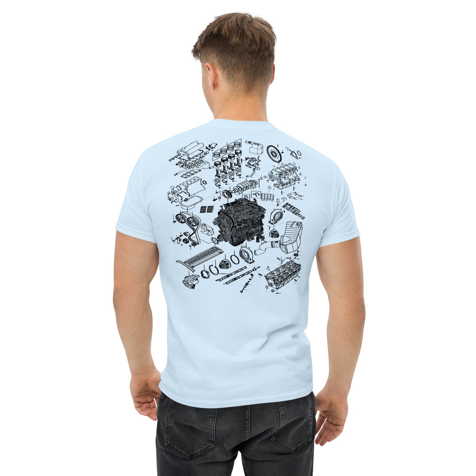 Speedin Engineering 4G63 Blueprint Tee - Image 7