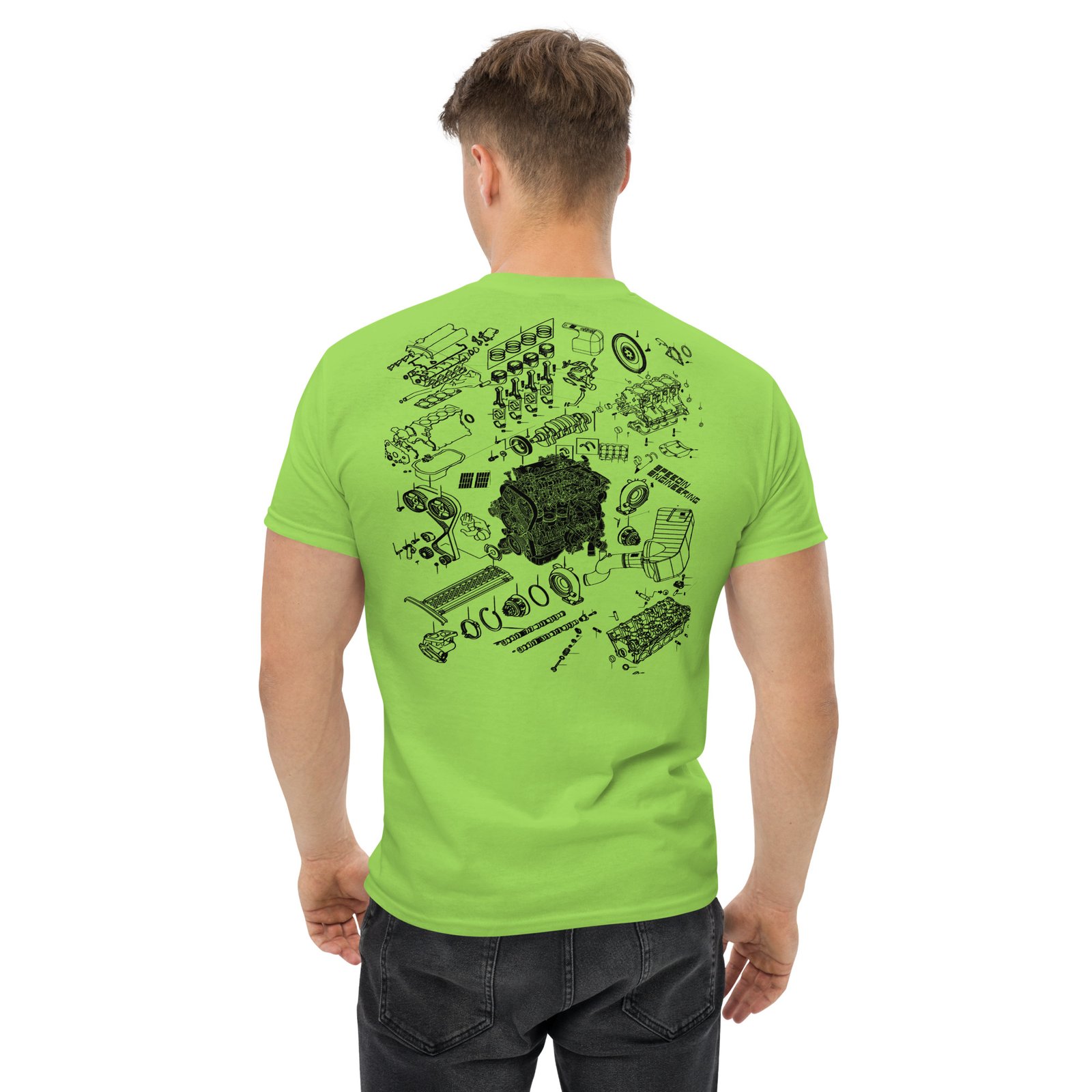 Speedin Engineering 4G63 Blueprint Tee - Image 18
