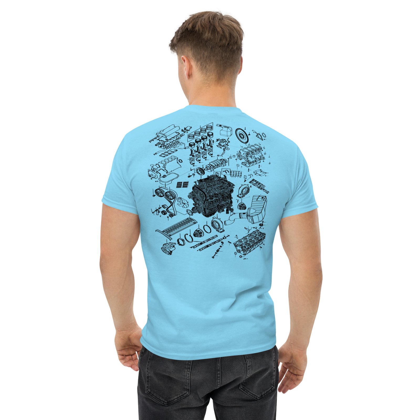 Speedin Engineering 4G63 Blueprint Tee - Image 15