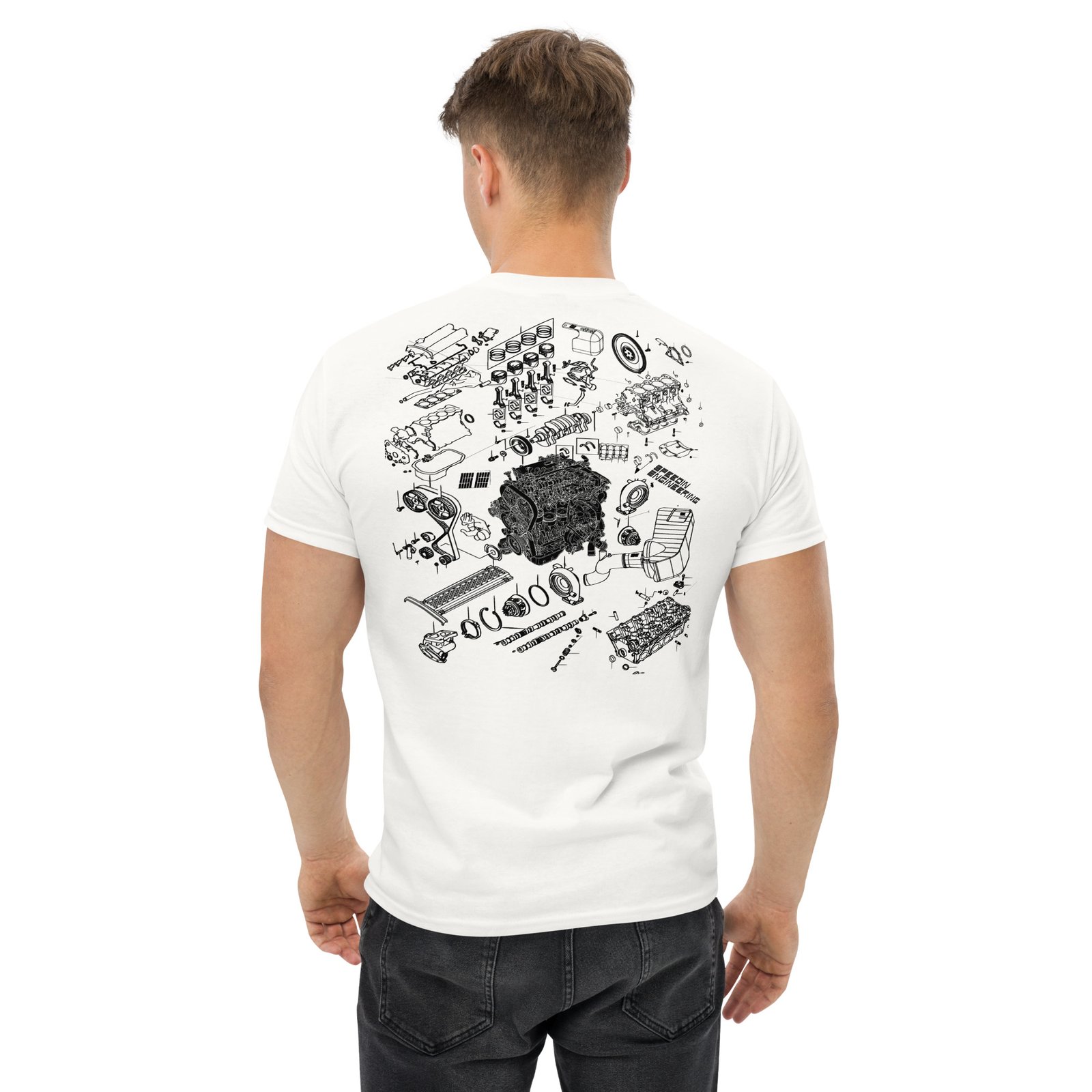Speedin Engineering 4G63 Blueprint Tee - Image 3