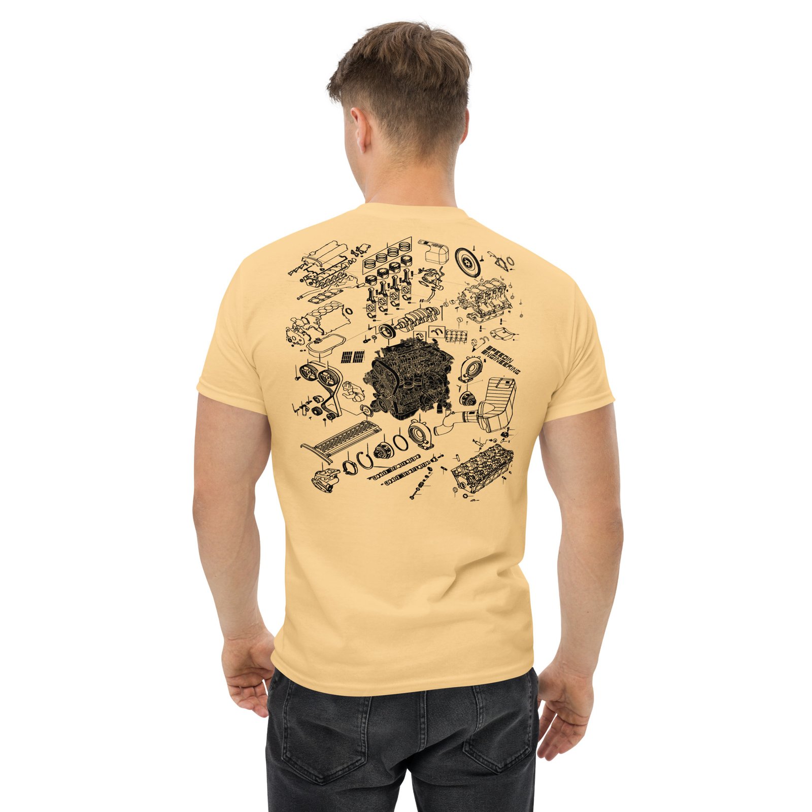 Speedin Engineering 4G63 Blueprint Tee - Image 13